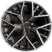 20" M8 20-21 20x10.5, 20 spoke , w/o competition package Original OEM Wheel Rim - Front View