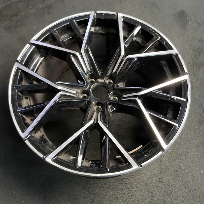 20" M8 20-21 20x10.5, 20 spoke , w/o competition package Original OEM Wheel Rim - View 7