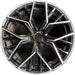 20" M8 20-21 20x10.5, 20 spoke , w/o competition package Original OEM Wheel Rim - Front View