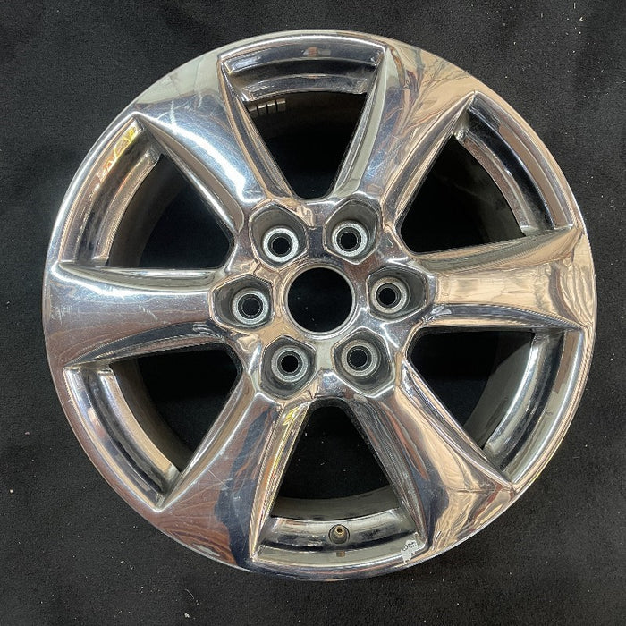 18" FORD F150 PICKUP 18-20 18x7.5, aluminum, 6 spoke, chrome Original OEM Wheel - Front View