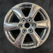 18" FORD F150 PICKUP 18-20 18x7.5, aluminum, 6 spoke, chrome Original OEM Wheel - Front View