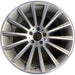 20" MERCEDES S-CLASS 14 222 Type; S550, 20x8.5, 14 spoke Original OEM Wheel Rim - Front View
