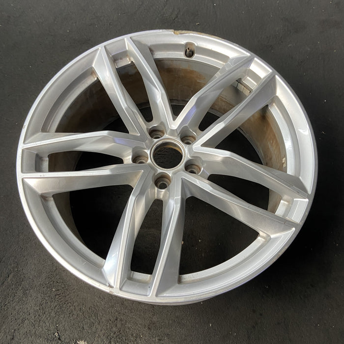 20" AUDI A7 16-18 20x9 , 5 double spoke, silver finish Original OEM Wheel Rim - View 8