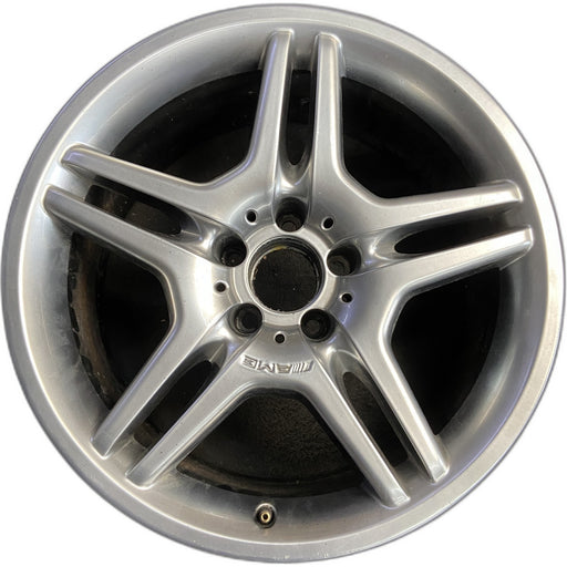 18" MERCEDES CLS-CLASS 06 219 Type; CLS500, 18x8.5, 10 spoke Original OEM Wheel - Front View