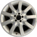 18" MERCEDES S-CLASS 07 221 Type; S600, 18x8.5, 9 spoke Original OEM Wheel Rim - Front View