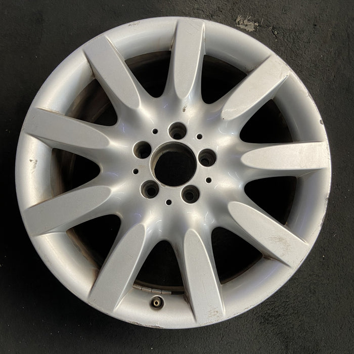 18" MERCEDES S-CLASS 07 221 Type; S600, 18x8.5, 9 spoke Original OEM Wheel Rim - Additional View
