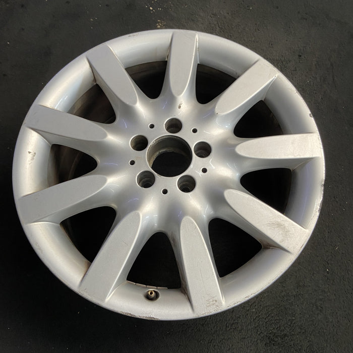 18" MERCEDES S-CLASS 07 221 Type; S600, 18x8.5, 9 spoke Original OEM Wheel Rim - View 7