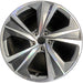 19" LEXUS RX350 23-25 19x8 Original OEM Wheel Rim - Front View