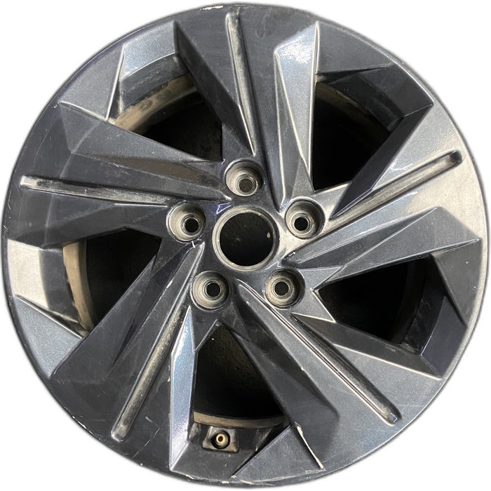 16" ELANTRA 21-23 16x6.5 Original OEM Wheel Rim - Front View
