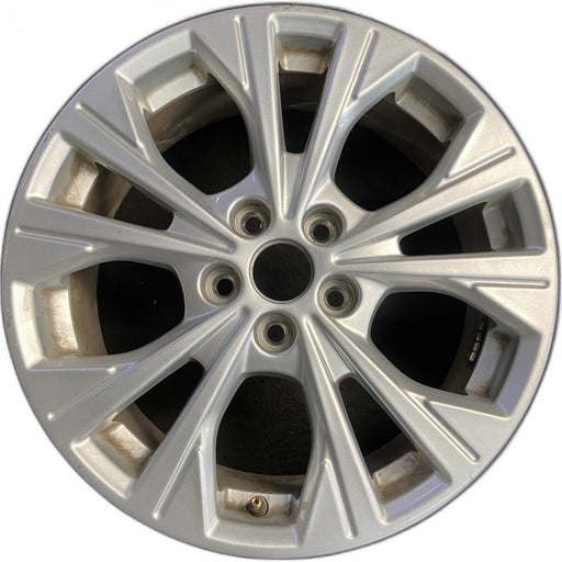 17" ESCAPE 23-24 17x7, aluminum Original OEM Wheel Rim - Front View