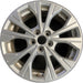 17" ESCAPE 23-24 17x7, aluminum Original OEM Wheel Rim - Front View