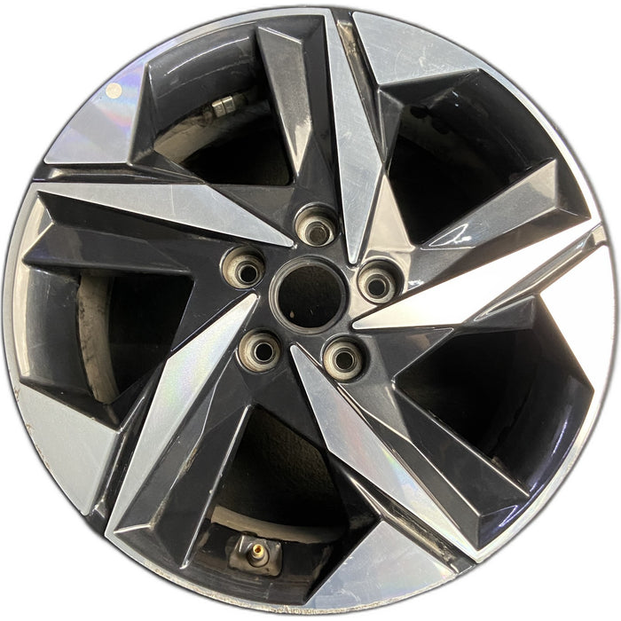 17" ELANTRA 21-23 17x7 Original OEM Wheel Rim - Front View