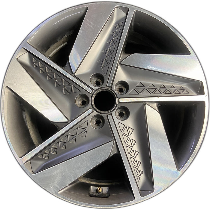 19" NEXO 19-23 19x7.5 Original OEM Wheel Rim - Front View