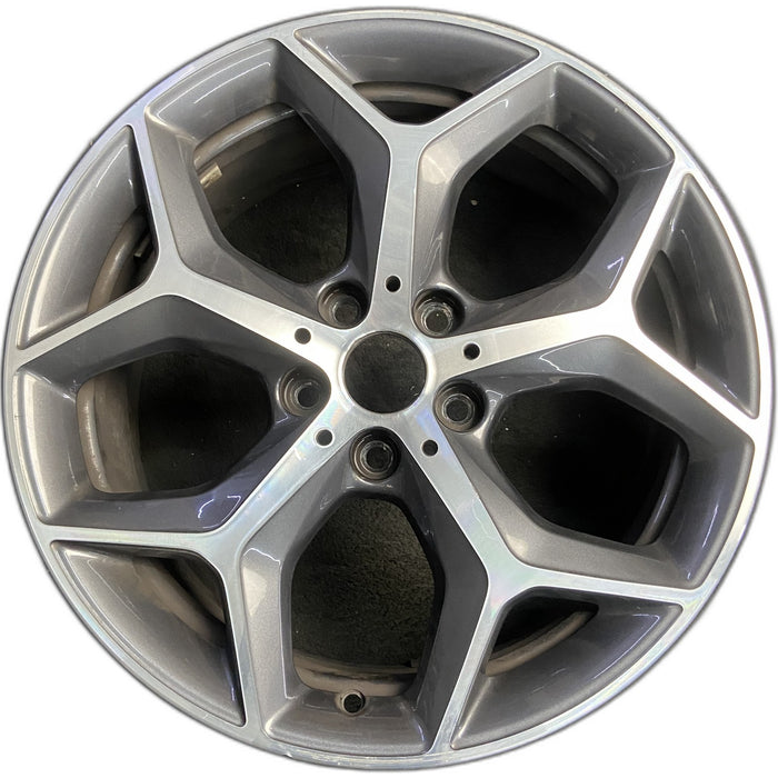 18" BMW X1 16-20 18x7.5 , , solid Y spoke Original OEM Wheel Rim - Front View