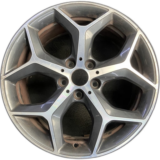 18" BMW X1 16-20 18x7.5 , , solid Y spoke Original OEM Wheel Rim - Front View