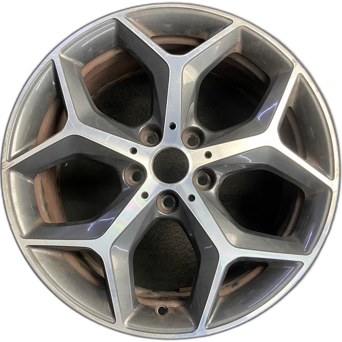 18" BMW X1 16-20 18x7.5 , , solid Y spoke Original OEM Wheel Rim - Front View