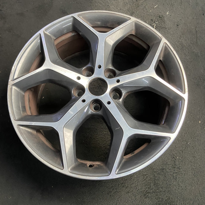 18" BMW X1 16-20 18x7.5 , , solid Y spoke Original OEM Wheel Rim - View 7