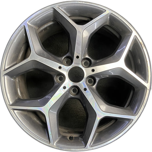 18" BMW X1 16-20 18x7.5 , , solid Y spoke Original OEM Wheel Rim - Front View