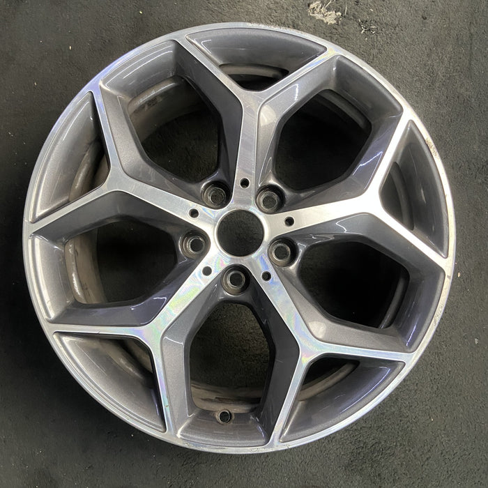 18" BMW X1 16-20 18x7.5 , , solid Y spoke Original OEM Wheel Rim - Additional View