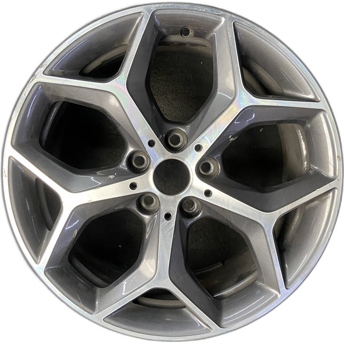 18" BMW X1 16-20 18x7.5 , , solid Y spoke Original OEM Wheel Rim - Front View