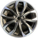 19" MAZDA CX-5 16 aluminum, 19x7, , Original OEM Wheel Rim - Front View