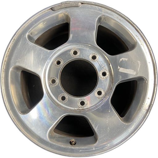 17" FORD F250SD PICKUP 05-07 17x7.5 , 5 spoke, aluminum, Original OEM Wheel Rim - Front View