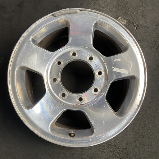 17" FORD F250SD PICKUP 05-07 17x7.5 , 5 spoke, aluminum, Original OEM Wheel Rim - Additional View