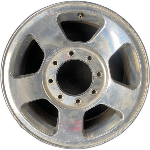 17" FORD F250SD PICKUP 05-07 17x7.5 , 5 spoke, aluminum, Original OEM Wheel Rim - Front View