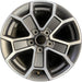 17" GLADIATOR 24 , aluminum, recessed outer spoke Original OEM Wheel Rim - Front View
