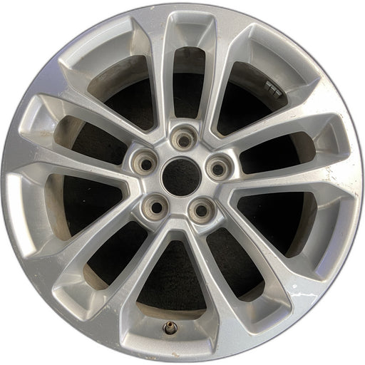 17" ESCAPE 20 17x7, aluminum, , silver Original OEM Wheel Rim - Front View