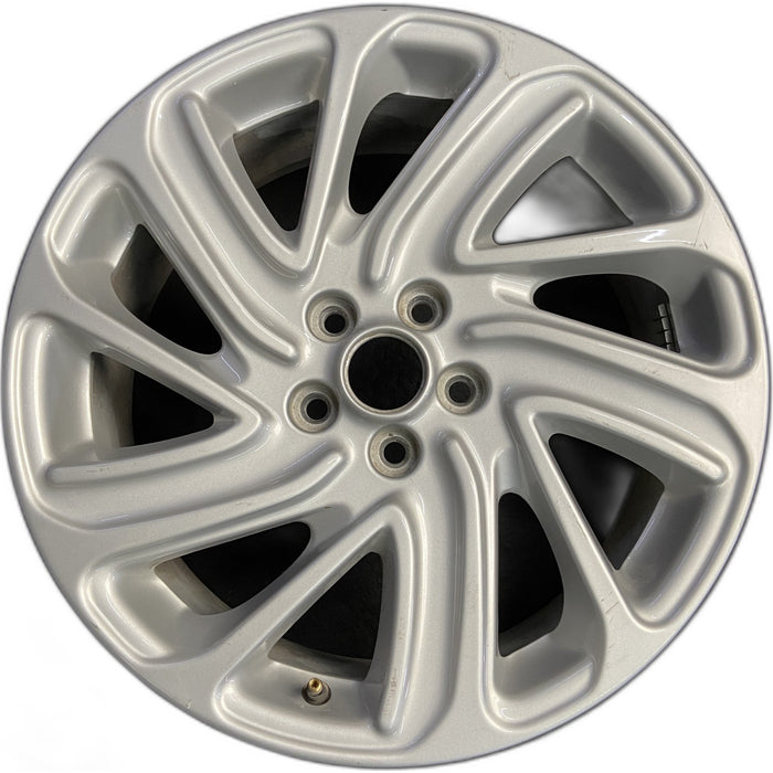 18" CORSAIR 20-25 18x7.5, 10 spoke Original OEM Wheel Rim - Front View