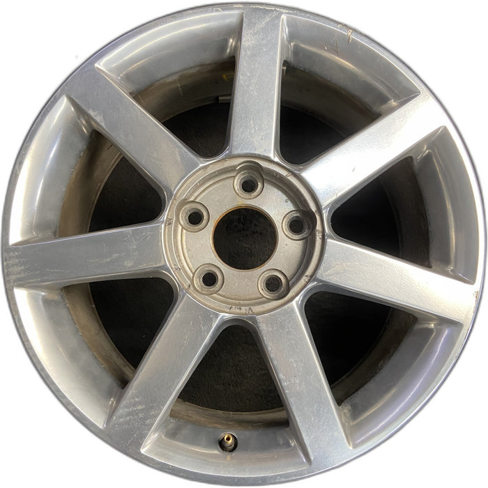 18" XLR 04 , , polished Original OEM Wheel Rim - Front View