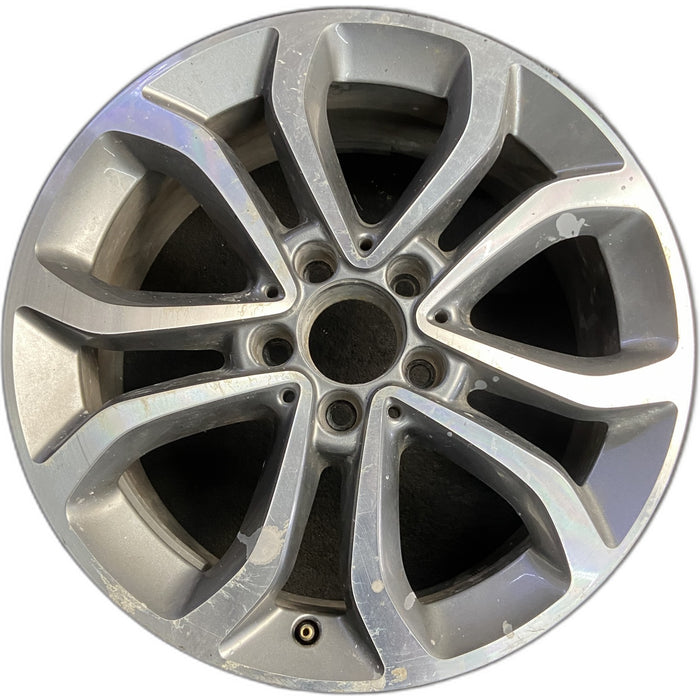 17" MERCEDES C-CLASS 15 205 Type; , C300, 17x7, 10 spoke Original OEM Wheel Rim - Front View
