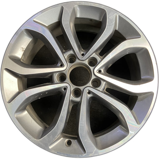 17" MERCEDES C-CLASS 15 205 Type; , C300, 17x7, 10 spoke Original OEM Wheel Rim - Front View