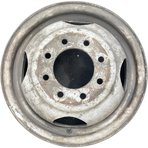 16" CHEVROLET 30 VAN 90 DRW, 16x6 Original OEM Wheel Rim - Front View