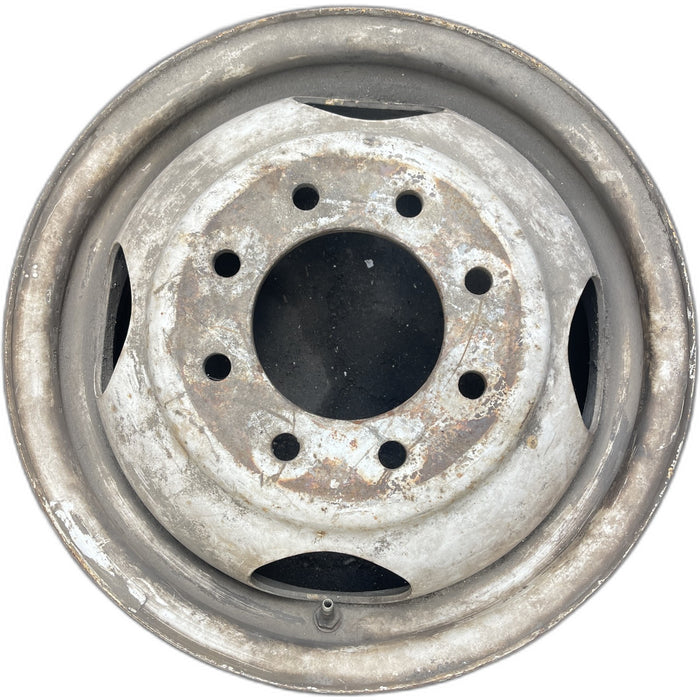 16" CHEVROLET 30 VAN 90 DRW, 16x6 Original OEM Wheel Rim - Front View