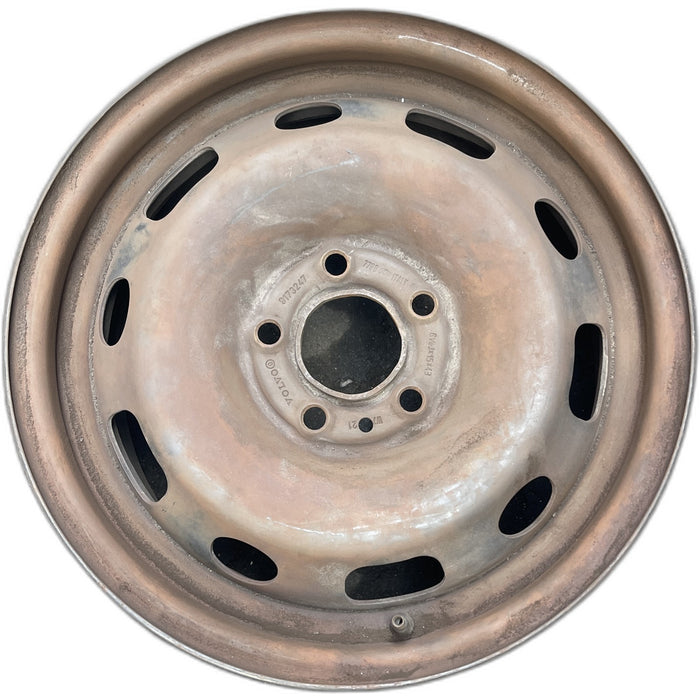 15" VOLVO 60 SERIES 01-07 15x6.5, steel Original OEM Wheel Rim - Front View