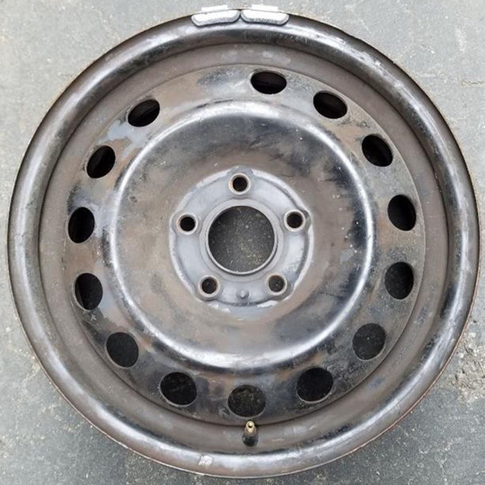 16" SOUL 14 , steel, , w/o Original OEM Wheel Rim - Front View