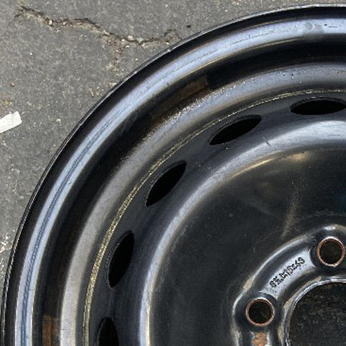 15" VOLVO 60 SERIES 01-07 15x6.5, steel Original OEM Wheel Rim - Side Profile