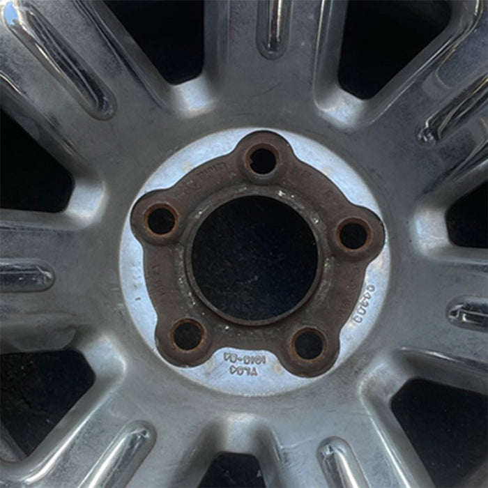 15" RANGER 00 15x7, steel , chrome, solid Original OEM Wheel Rim - Angle View