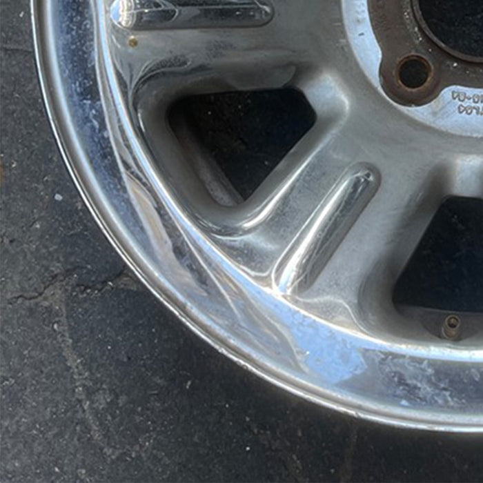 15" RANGER 00 15x7, steel , chrome, solid Original OEM Wheel Rim - Back View
