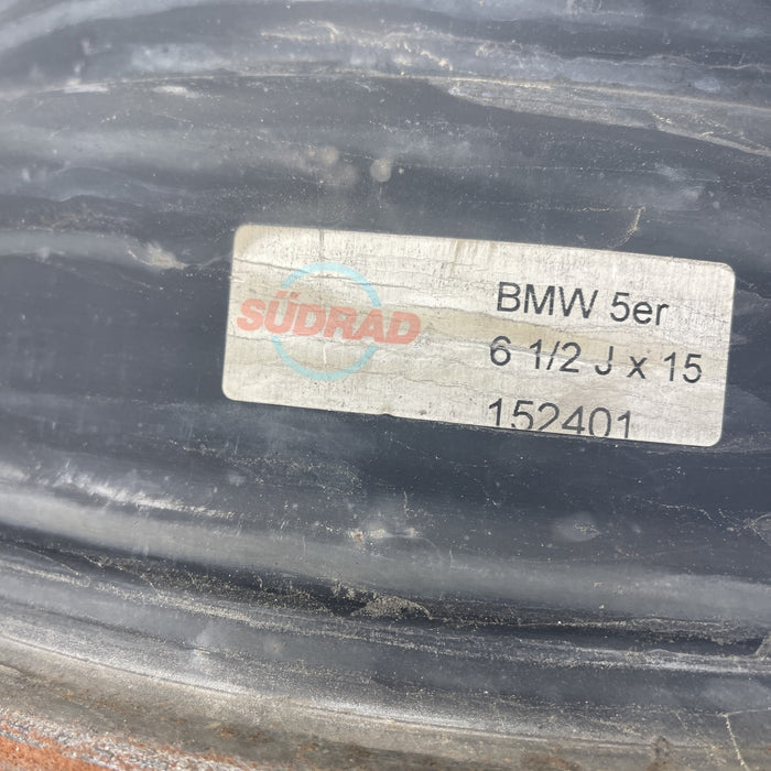 15" BMW 525i 89-92 15x6.5 Original OEM Wheel Rim - View 9