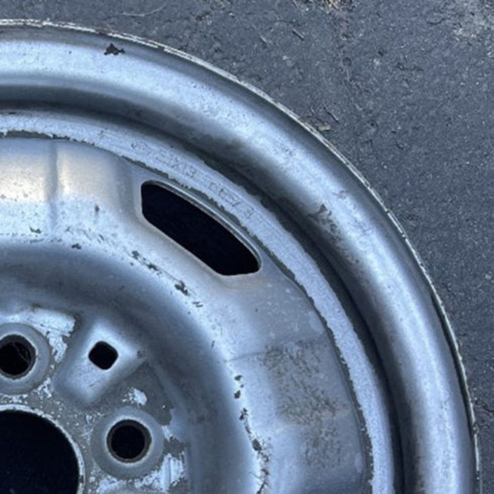 13" CAMRY 83-86 13x5, steel Original OEM Wheel Rim - Close-Up Detail