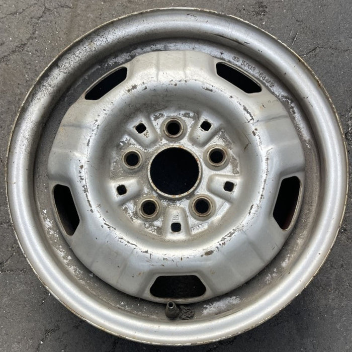 13" CAMRY 83-86 13x5, steel Original OEM Wheel Rim - Front View
