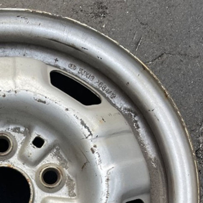 13" CAMRY 83-86 13x5, steel Original OEM Wheel Rim - Close-Up Detail