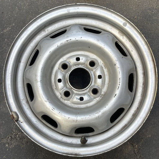 13" CELICA 86-87 13x5.5, steel, 9 hole Original OEM Wheel Rim - Front View