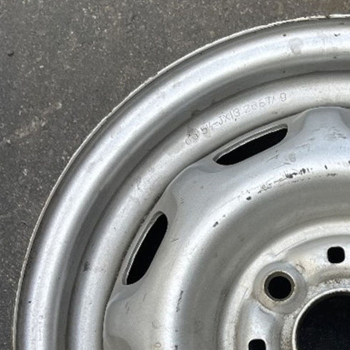 13" CELICA 86-87 13x5.5, steel, 9 hole Original OEM Wheel Rim - Side Profile
