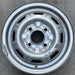 13" 310 79-82 13x4.5, silver colored Original OEM Wheel Rim - Front View
