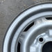 13" 310 79-82 13x4.5, silver colored Original OEM Wheel Rim - Side Profile