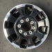 18" FORD F250SD PICKUP 23-24 18x8, aluminum, 8 spoke, single spoke, dark gray - Additional View
